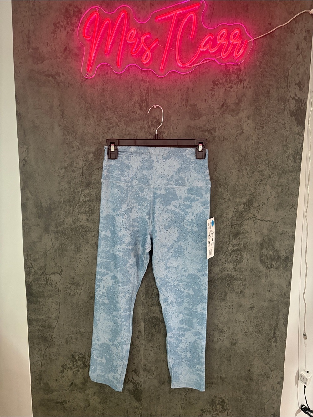 Scorpio Sol Light Blue Patterned Leggings